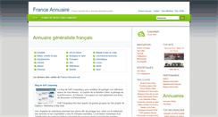 Desktop Screenshot of france-annuaire.net